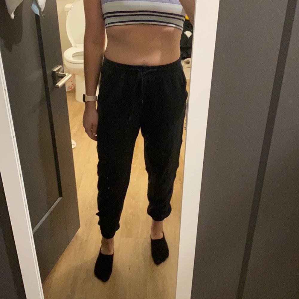 Black Jogger Sweats